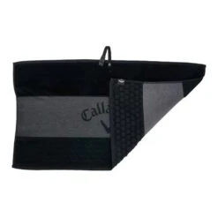 Callaway Golf Tour Towel -Golf Pro Shop Callaway Tour Towel Black Folded