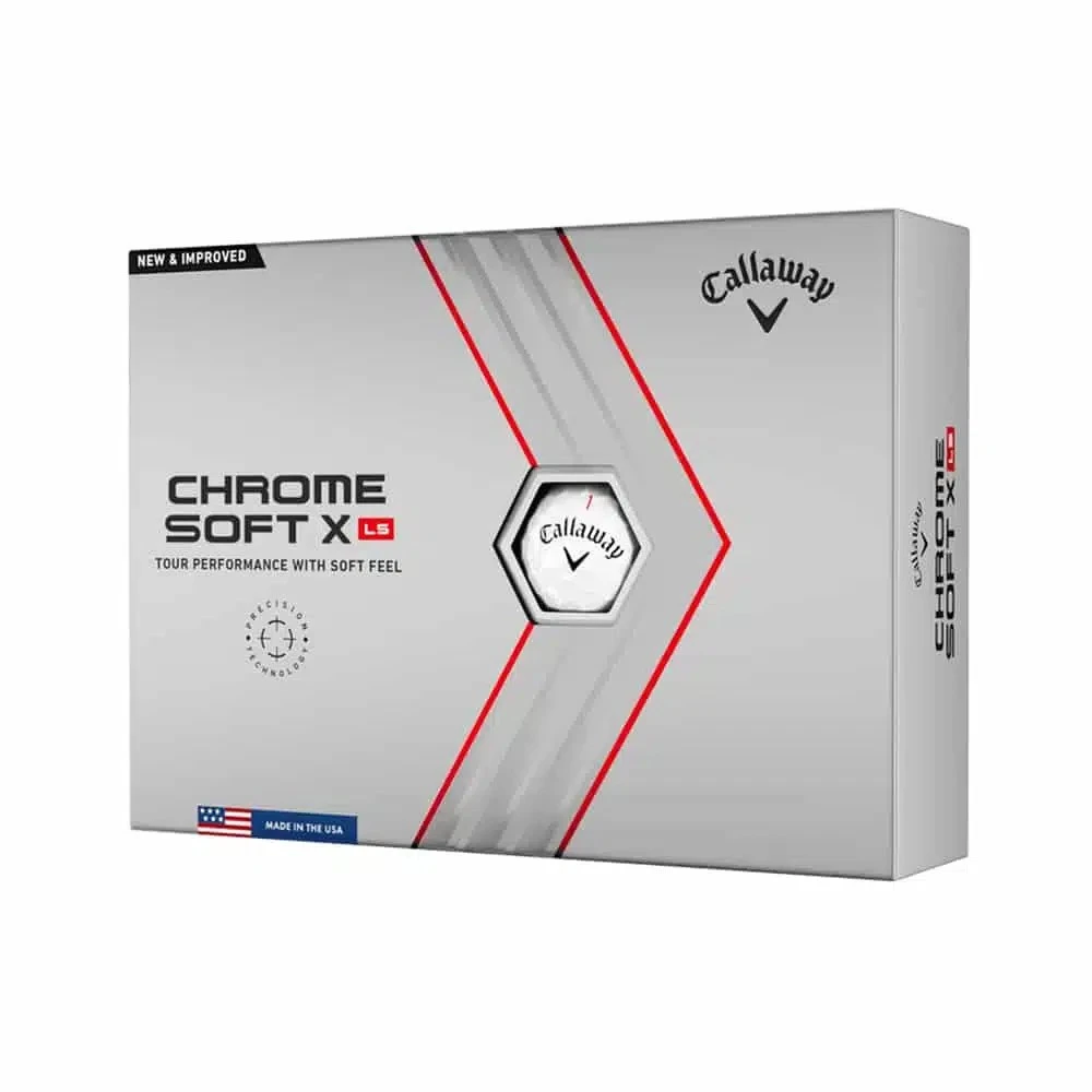 Callaway Chrome Soft X LS Golf Balls 3 Callaway Chrome Soft X LS Golf Balls