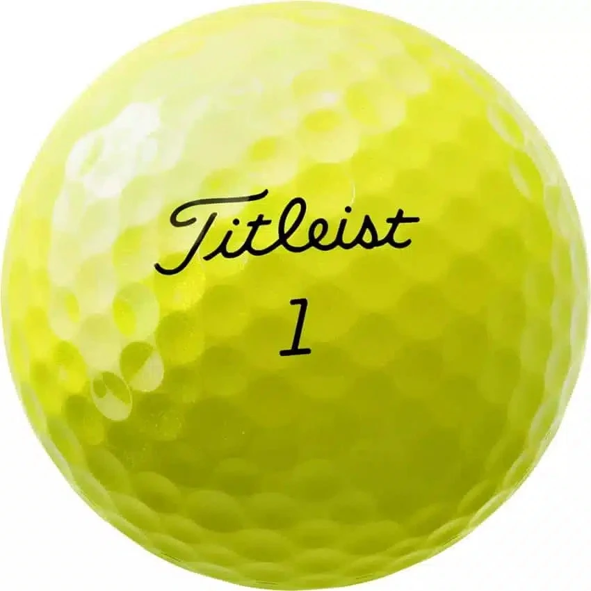 Titleist Pro V1 Yellow Golf Balls 4 Titleist Pro V1 Yellow Golf Balls - Image 2