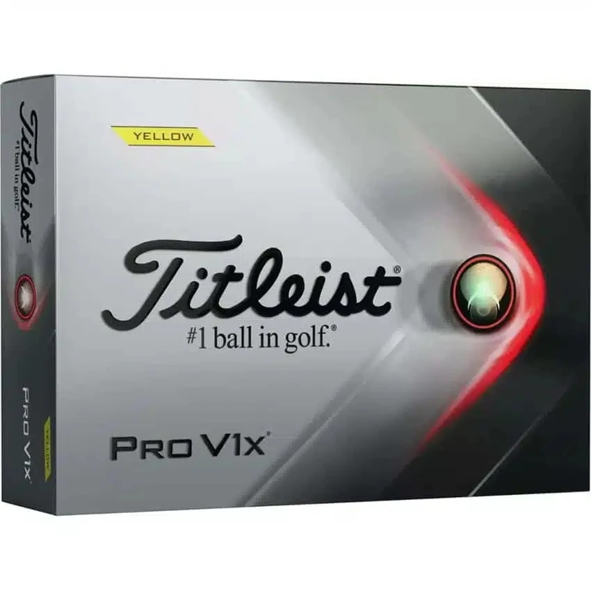 Titleist Pro V1x Yellow Golf Balls 3 Titleist Pro V1x Yellow Golf Balls