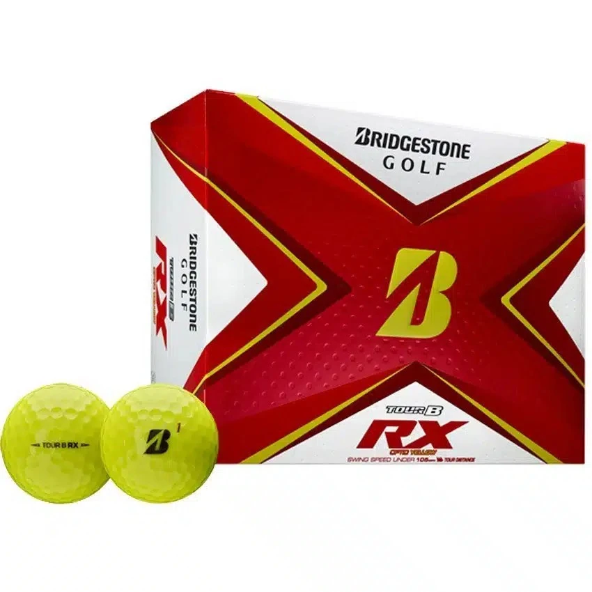 Bridgestone Tour B RX Yellow Golf Balls 3 Bridgestone Tour B RX Yellow Golf Balls