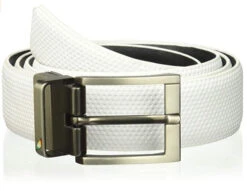 Arnold Palmer Men's Diamond Embossed Reversible Golf Belt