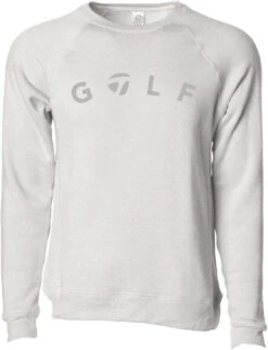TaylorMade Golf Men's Crewneck Sweatshirt Stone Heather
